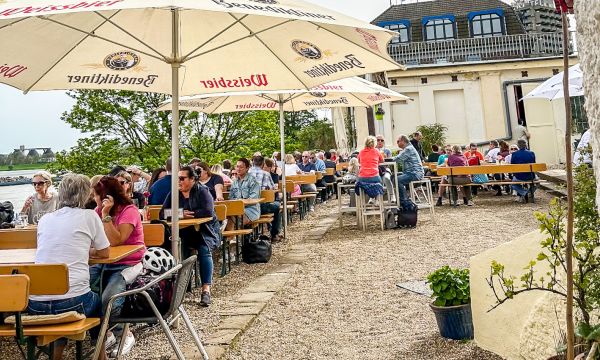 Hafensturm Biergarten Duisburg
