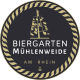 Biergarten Mühlenweide am Rhein Logo